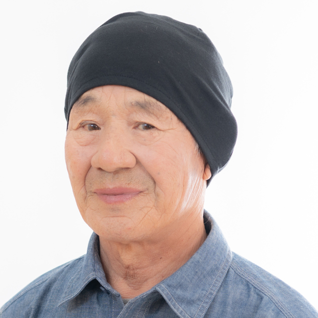 医療用帽子 オーガニックコットン 男性におすすめ 真っ黒 超薄 帽子 夏用 1131 日本製 手作り tendre タンドレ