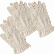 柔らか手袋ナチュラル3枚セット