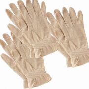 柔らか手袋茶綿3枚セット