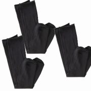 ゴムなし靴下黒3枚セット